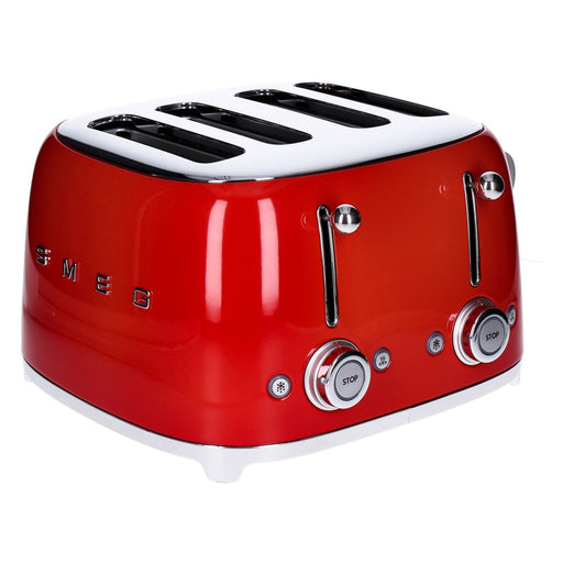 Produktbild Toaster - Smeg TSF03RDEU 4-Schlitz-Toaster 50's Retro Style 2000 W rot