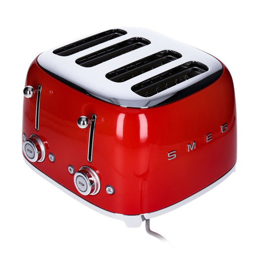 Produktbild Toaster - Smeg TSF03RDEU 4-Schlitz-Toaster 50's Retro Style 2000 W rot