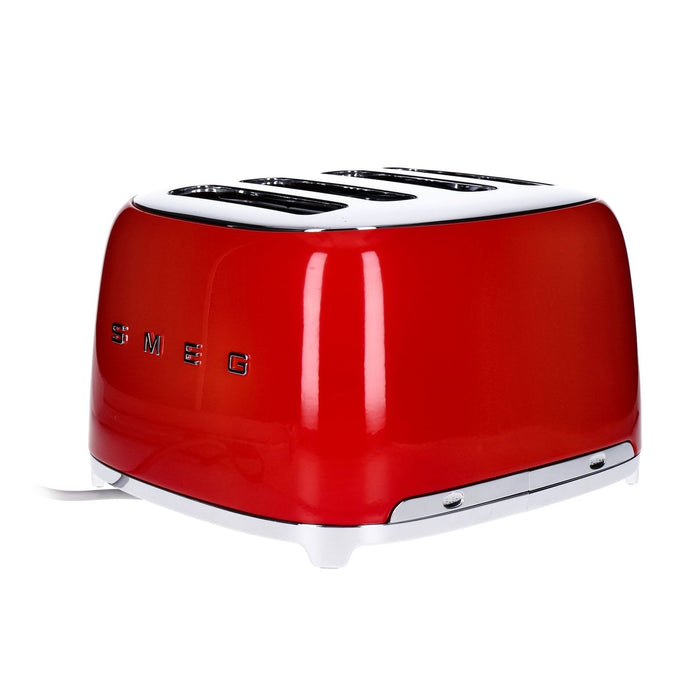 Smeg TSF03RDEU 4-Schlitz-Toaster 50's Retro Style 2000 W rot