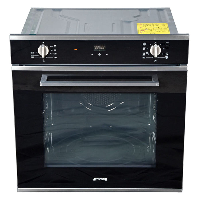 Smeg SF6400TVN Einbaubackofen Schwarzglas 60 cm Selezione