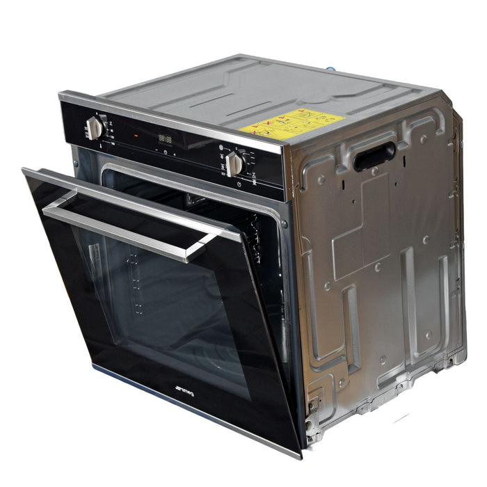Smeg SF6400TVN Einbaubackofen Schwarzglas 60 cm Selezione