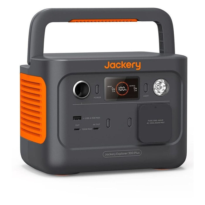 Jackery Explorer 300 Plus Tragbarer Powerstation 256 Wh 300W