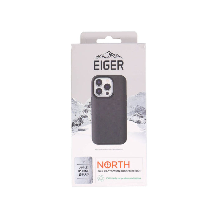 Eiger North Case für Apple iPhone 15 Plus 4m Drop-Protection Case black