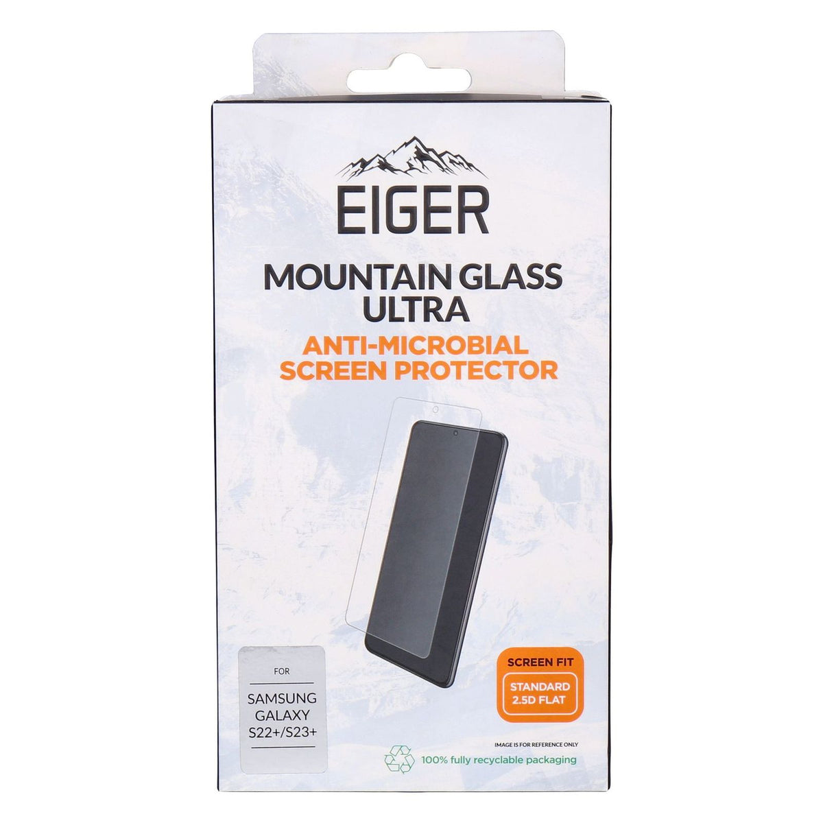 Produktbild Displayschutzglas - Eiger Samsung S23+ Premium Glass