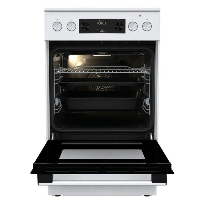 Gorenje GECS5C7 Elektro Standherd Heißluft Backofen Weiß