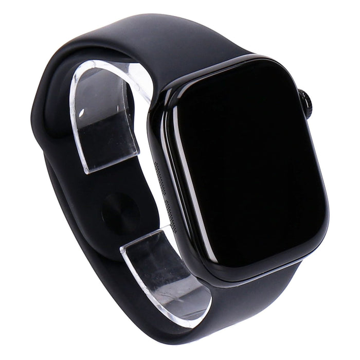 Apple Watch Series 10 GPS+Cellular 46mm Jet Black Aluminiumgehäuse Diamantschwarz, Sportarmband Schw