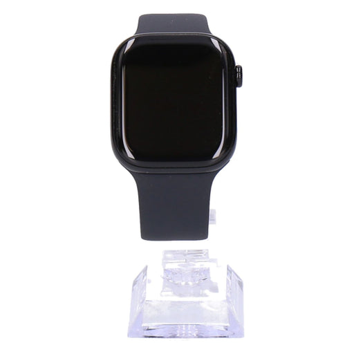 Produktbild Smartwatch - Apple Watch Series 10 46mm GPS + 4G Diamantschwarz Aluminiumgehäuse, Sportarmband Schwarz M/L