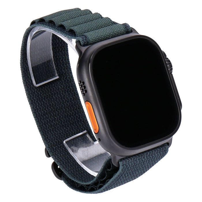 Apple Watch Ultra 2 49mm GPS + 4G Titangehäuse Schwarz Alpine Loop Dunkelgrün M, Gehäuse Schwarz