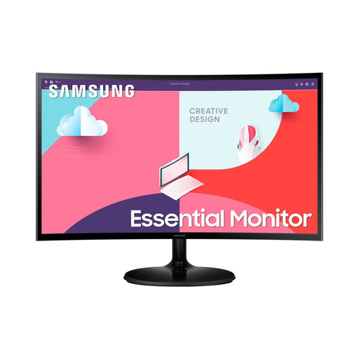 Produktbild Curved-LED-Monitor - Samsung Essential S24C364EAU Curved LED-Monitor 24 Zoll FHD 1920 x 2080 Pixel HDMI VGA Schwarz