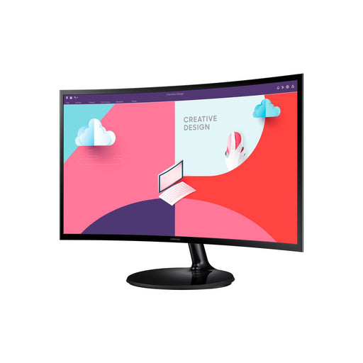 Produktbild Curved-LED-Monitor - Samsung Essential S24C364EAU Curved LED-Monitor 24 Zoll FHD 1920 x 2080 Pixel HDMI VGA Schwarz