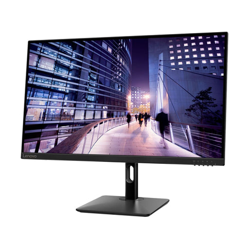 Produktbild LCD-Monitor - Lenovo N27p LCD-Monitor 27 Zoll UHD 3840 x 2160 Pixel HDMI DP USB Schwarz