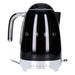 Smeg KLF04BLEU Wasserkocher 50's Retro Style 1,7 L 2400 W schwarz