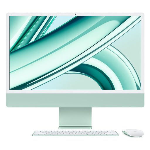 Produktbild iMac - Apple iMac 24 Zoll MQRP3D/A (2023) Apple M3 Chip 8-Core CPU/10-Core GPU 8GB Ram 512GB SSD grün