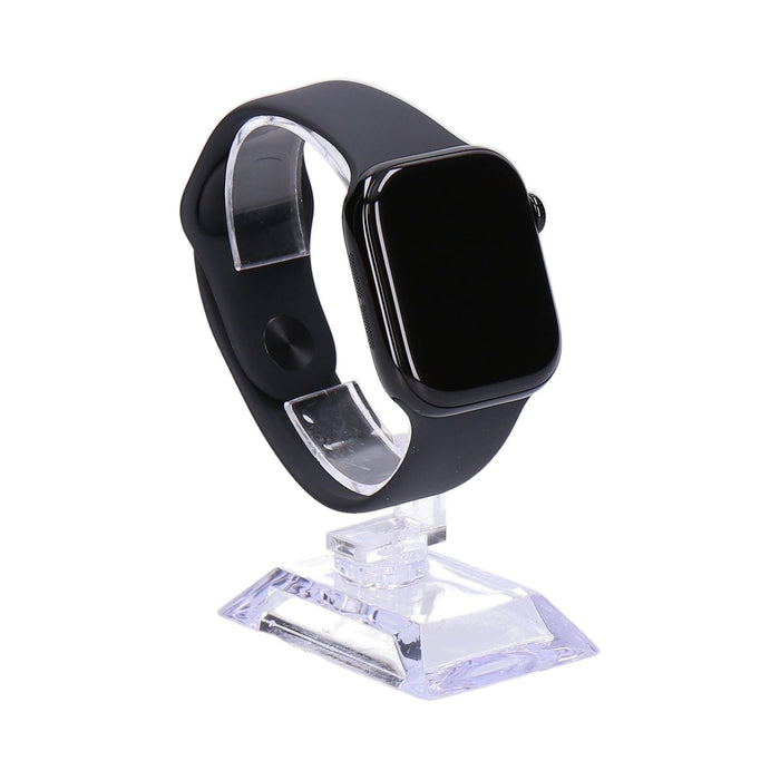 Apple Watch Series 10 GPS+Cellular 42mm Jet Black Aluminiumgehäuse Diamantschwarz, SB Schw  S/M