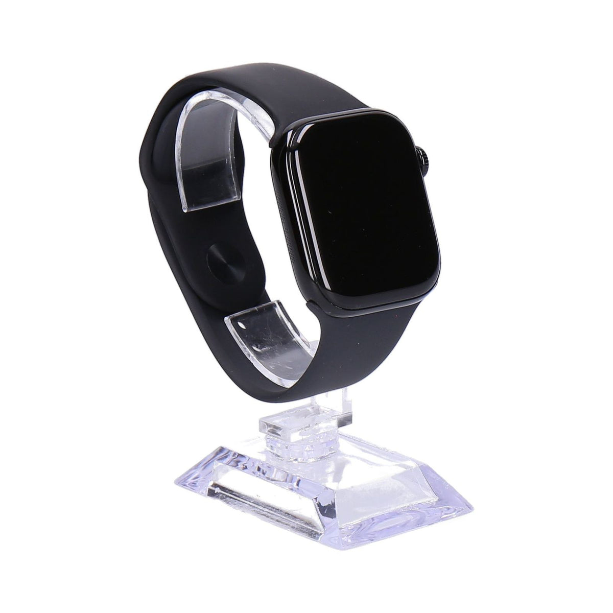 Produktbild Smartwatch - Apple Watch Series 10 42mm GPS + 4G Diamantschwarz Aluminiumgehäuse, Sportarmband Schwarz Gr. S/M