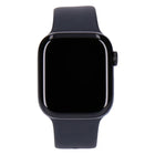 Apple Watch Series 10 42mm GPS + 4G Diamantschwarz Aluminiumgehäuse, Sportarmband Schwarz Gr. S/M