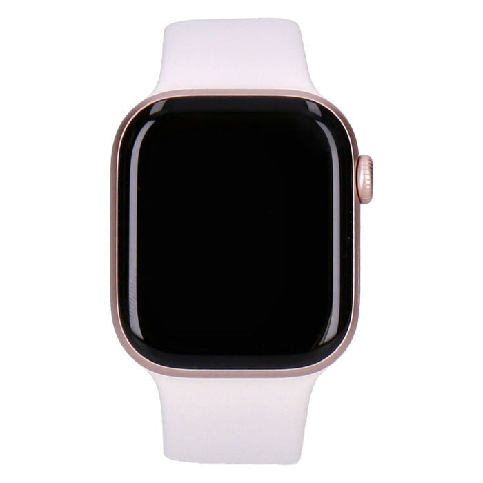 Apple Watch Series 10 GPS+Cellular 42mm Aluminium Roségold Sportarmband Blassrosa S/M