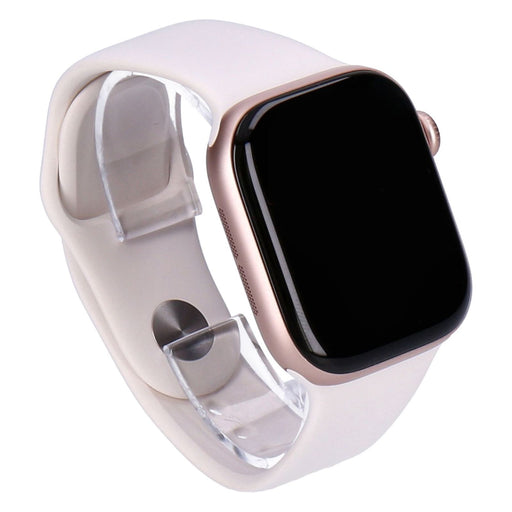 Produktbild Smartwatch - Apple Watch Series 10 GPS+Cellular 42mm Aluminium Roségold Sportarmband Blassrosa S/M