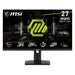 MSI MAG 274QRFDE QD E2 Gaming Monitor 27 Zoll WQHD 2560 x 1440 Pixel HDMI DP USB Schwarz