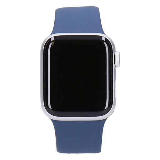 Produktbild Smartwatch - Apple Watch SE 2022 40mm GPS Silber Aluminiumgehäuse mit Sportarmband Sturmblau S/M