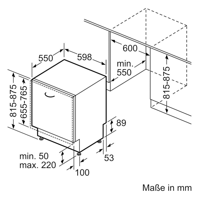 Siemens SN95EX12CE Geschirrspüler vollintegrierbar