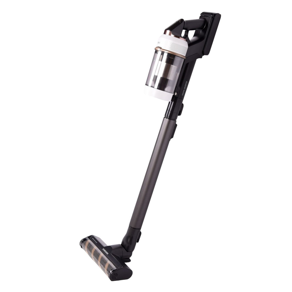 Produktbild Akku-Hand-und Stielstaubsauger - Samsung Bespoke Jet VS20A95843W Akku-Staubsauger mit Entleerungsstation 580 Watt Weiß