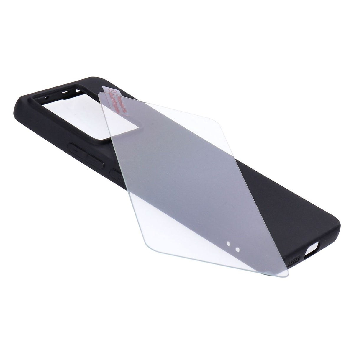 Produktbild Displayschutzglas - Vivid TPU Case + Glass Matt Schwarz passend für Xiaomi REDMI Note 13 Pro