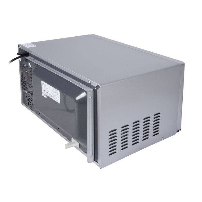 Caso MG20 Ecostyle Ceramic Mikrowelle 20 Liter 700 Watt silber