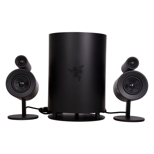 Produktbild Gaming-Lautsprecher - Razer Nommo Pro 2.1 Kanal Virtual Surround Premium Lautsprecher System App-Steuerung Schwarz