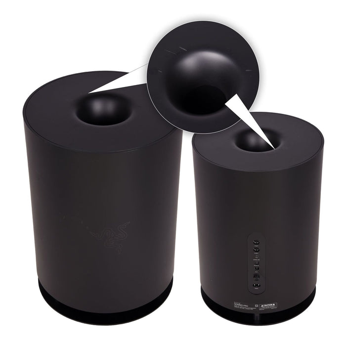 Razer Nommo Pro 2.1 Kanal Virtual Surround Premium Lautsprecher System App-Steuerung Schwarz