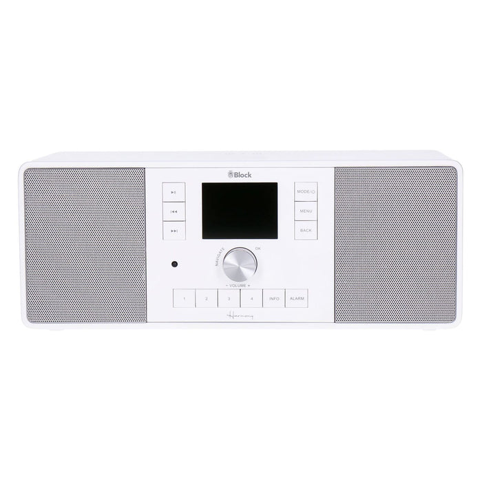 Block Harmony Smartradio Weiß