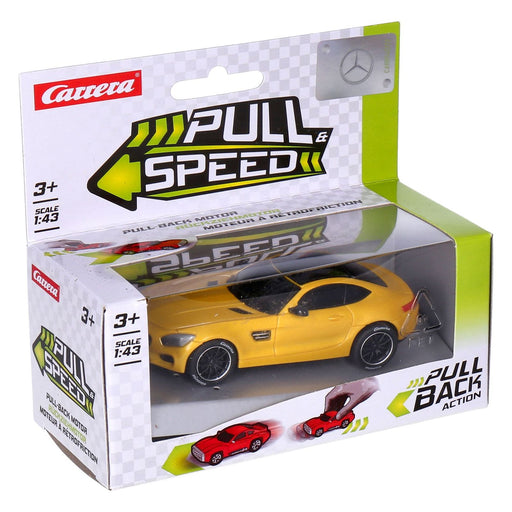 Produktbild Spielzeug-Rennwagen - Carrera Pull and Speed Mixed Cars farblich sortiert Mercedes