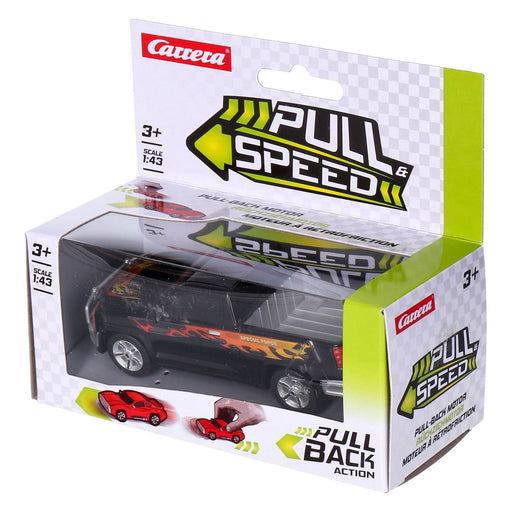 Produktbild Spielzeug-Auto - Carrera Pull and Speed Mixed Cars farblich sortiert Pick Up Truck