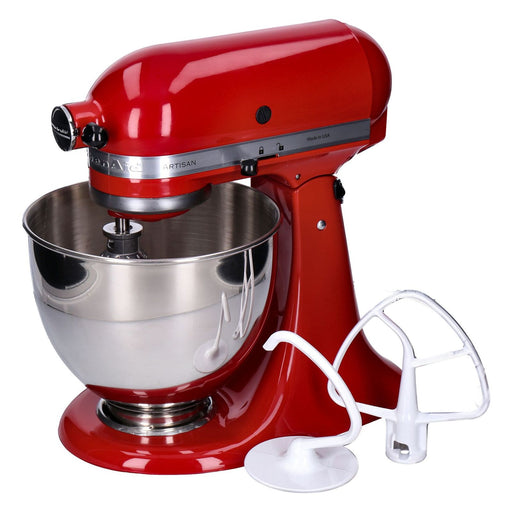 Produktbild Küchenmaschine - KitchenAid Artisan Küchenmaschine Veggi Set BUNDLEVEGGIEER 5KSM125 4,8L 300W Empire Rot