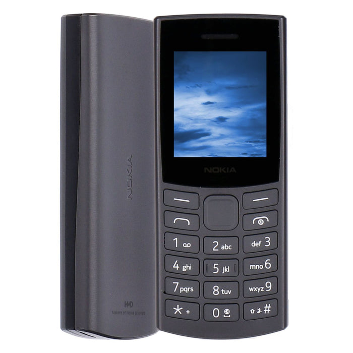 Nokia 105 4G 2024 Dual-SIM Charcoal