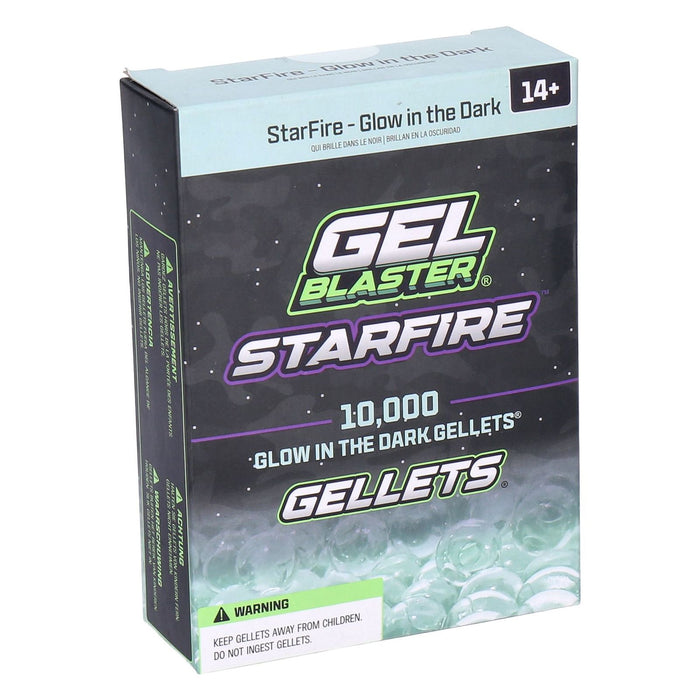 Gel Blaster Starfire Gellets Munitionspack 10.000 Schuss in Glow-in-The-Dark (GBGL1109-5L)