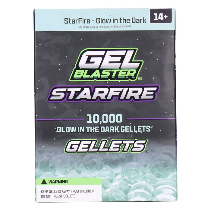 Gel Blaster Starfire Gellets Munitionspack 10.000 Schuss in Glow-in-The-Dark (GBGL1109-5L)