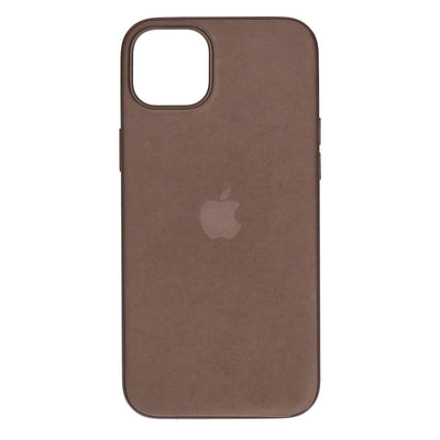 Feingewebe Case mit MagSafe für iPhone 15 Plus Taupe