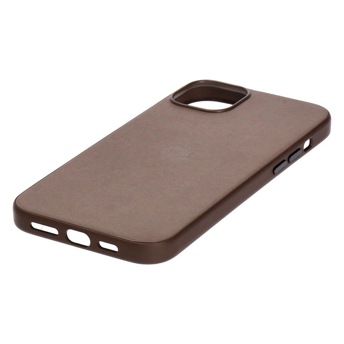 Apple Feingewebe Case mit MagSafe für iPhone 15 Plus Taupe