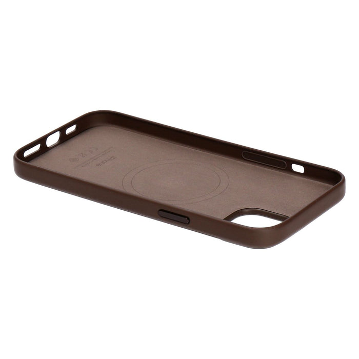 Apple Feingewebe Case mit MagSafe für iPhone 15 Plus Taupe