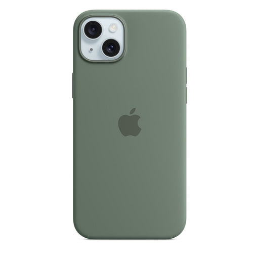 Produktbild Smartphone-Hülle - Apple Silikon Case mit MagSafe für iPhone 15 Plus Zypresse