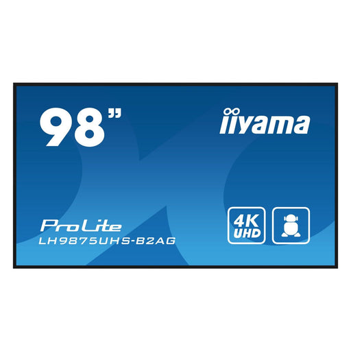 Produktbild LED-Monitor - iiyama ProLite LH9875UHS-B2AG 98 Zoll 4K Digital Signage Monitor HDMI/DP