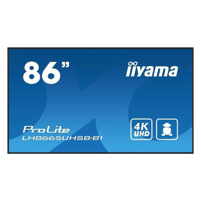 iiyama LH8665UHSB-B1 Signage Display 86 Zoll