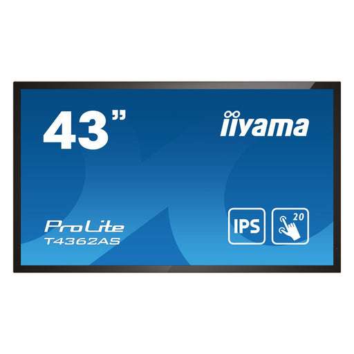 Produktbild LED-Monitor - iiyama ProLite T4362AS-B1 Signage Display 43" (108cm) interaktiver Flachbildschirm 4K Schwarz
