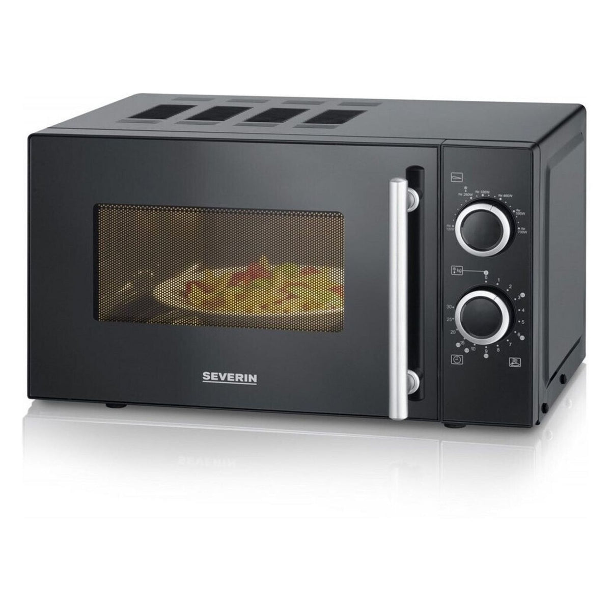 Produktbild Mikrowelle - Severin MW 9272 Solo-Mikrowelle schwarz
