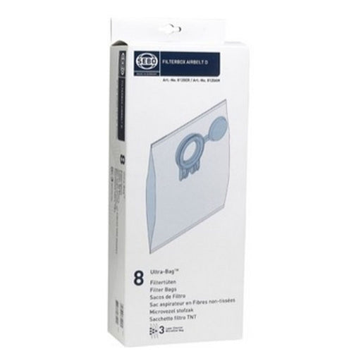 Produktbild Staubsaugerbeutel - SEBO Filterbox D Staubsaugerbeutel 8 Stk.  8120ER