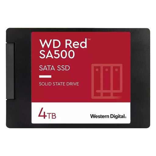 Produktbild interne SSD-Festplatte - Western Digital Red WDS400T2R0A SSD_Festplatte 4 TB 2.5" Serial ATA III 3D NAND