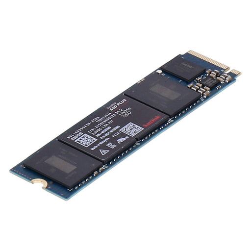 Produktbild interne SSD-Festplatte - SanDisk SSD PLUS M.2 NVMe SSD interne SSD-Festplatte 250 GB PCIe 3.0 Schwarz