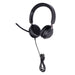 Jabra Evolve2 40 On-Ear PC-Headset USB-A Schwarz