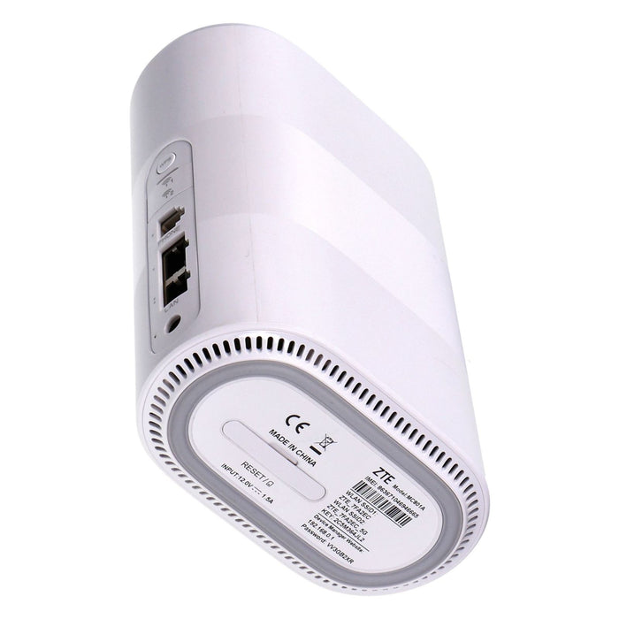 ZTE MC801A 5G Router Wi-Fi 6 Dual Band 2.4/5 GHz Weiß